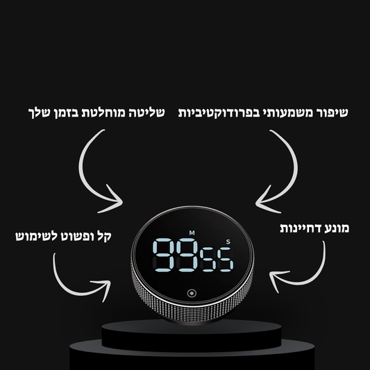 הטיימר שיחזיר לך את הפוקוס – Dalloro